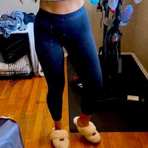 Lululemon Black Leggings with logo waistband